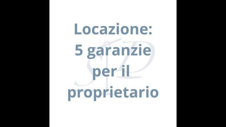 Fideiussione assicurativa affitto: la soluzione a ogni preoccupazione!
