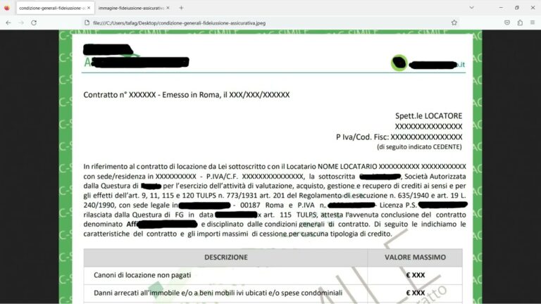 Proteggere il tuo affitto online: tutto quello che devi sapere sulla fideiussione assicurativa