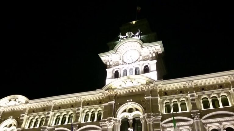 Piazza Unit&agrave; d’Italia Trieste: Una Vista Mozzafiato dall’Alto!