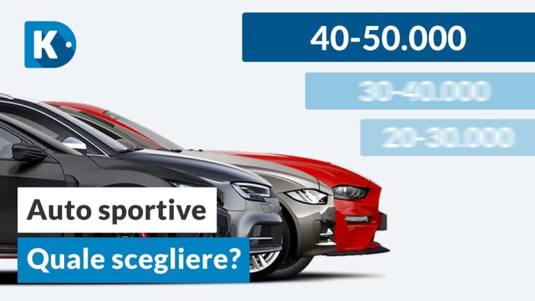 Acquista il lusso su quattro ruote: le migliori macchine da 50000 euro!