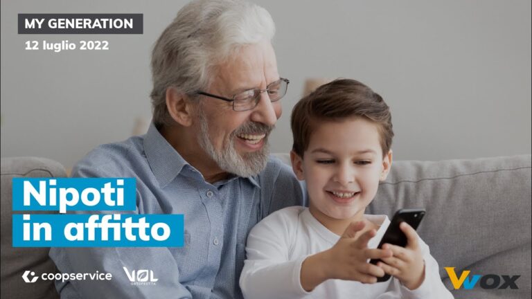 Nipoti in affitto: la soluzione ideale per gli anziani